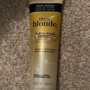 JOHN FRIEDA SHEER BLONDE LUSTROUS TOUCH CONDITIONER NWT